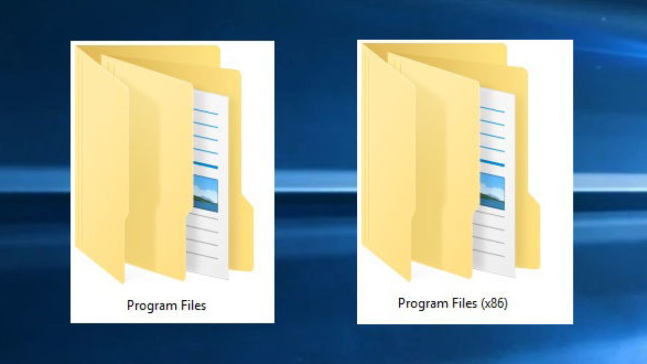 conductor Absay carne ▷ Diferencias entre las carpetas Archivos de Programa y Program Files (x86)  en Windows
